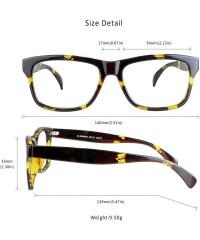 Oval Blocking Glasses Eyestrain Computer - CC18M0W5LG9 $20.20