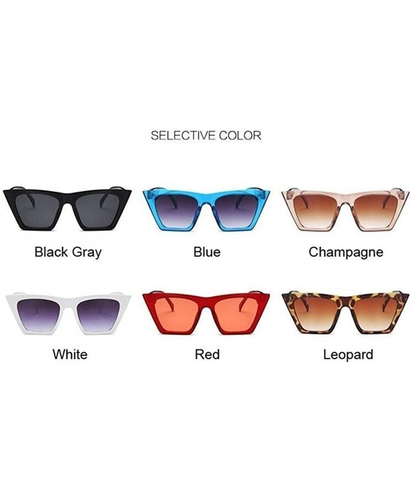 Fashion Square Sunglasses Women Designer Luxury Man/Women Cat Eye Sun ...