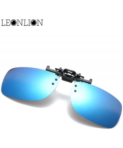 Aviator 2019 Fashion Polarized Sunglasses Clip Men Top Brand Designer Sun Silver - Silver - C218Y6TI4GD $11.36