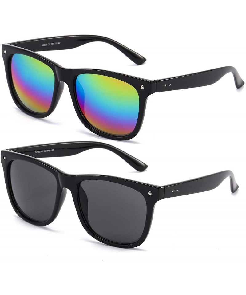 Polarized Mens Cool Mirror Curved Shield Rimless Plastic Sport Sunglasses  Black Red - Rainbow Mirror - Walmart.com