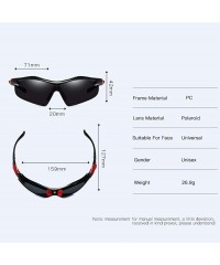 Aviator Polarization sunglasses Polarization Sunglasses outdoor glare polarization - A - CS18Q92WUMD $25.32