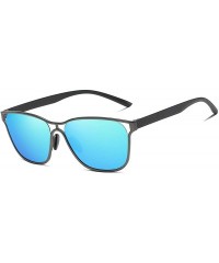 Sport Polarized Sunglasses Polarized sunglasses protection - Grey Blue - CJ192C67MUX $13.92