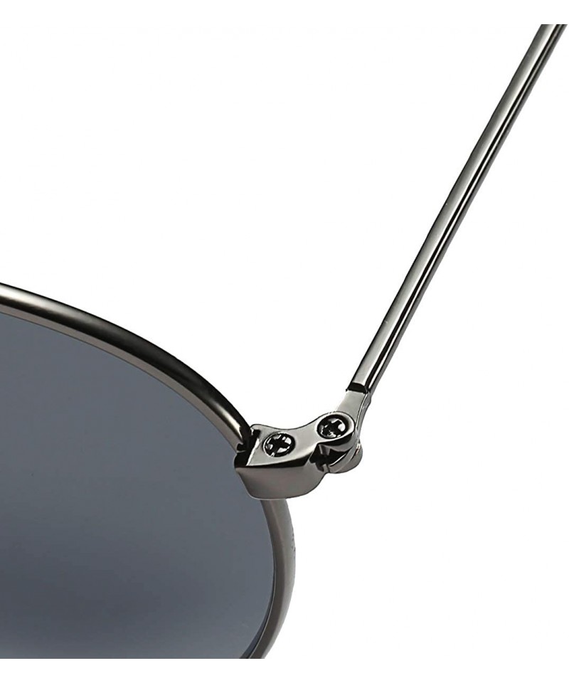 HD Vintage Classic Polarized Sunglasses for Men Women Around Rectangular  Designer Style UV400 Protection - E - CU197AZWLTW