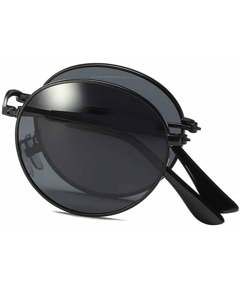 HD Vintage Classic Polarized Sunglasses for Men Women Around Rectangular  Designer Style UV400 Protection - E - CU197AZWLTW