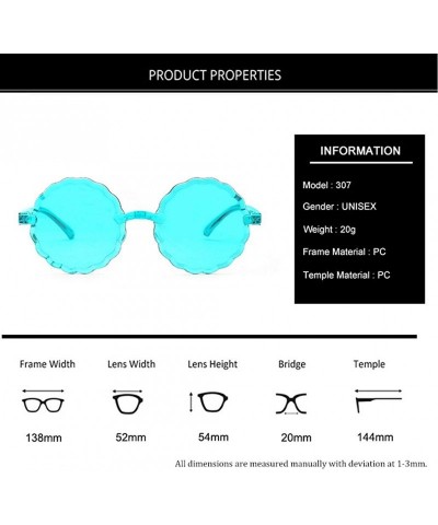 Square Frameless Multilateral Shaped Sunglasses Unisex Sunglasses for Men and Women - B - CE1905ZOKKU $11.17