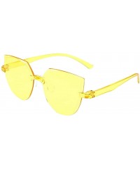 Aviator Anti Glare Night Driving Polarized Glasses for Men Women HD Day Night Vision Sunglasses - C - CN190256O3I $7.65