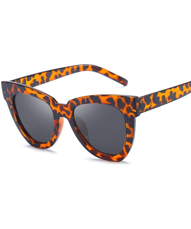 Oversized Square Frame Sunglasses in Tortoiseshell - Women