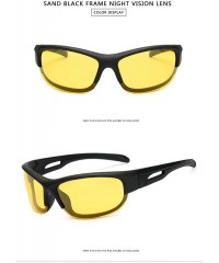 Goggle Yellow Lense Night Vision Driving Glasses Men Polarized Driving Sunglasses Goggles Reduce Glare - 1007 - CD18Y27244L $...