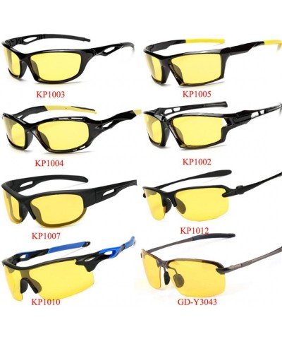 Goggle Yellow Lense Night Vision Driving Glasses Men Polarized Driving Sunglasses Goggles Reduce Glare - 1007 - CD18Y27244L $...