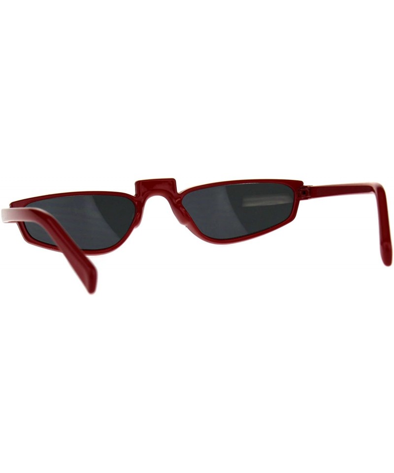 Unique Rimless Rectangular Pimp Sunglasses