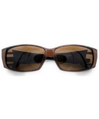 Oval The Vivid" Polarized Sunglasses Fit Over Wear Over Reading Glasses Oval Rectangular Lens Cover Sunglasses - CW18AIQZ4ZS ...