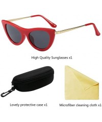 Wayfarer Classic Lenses High Level of Clarity Designer Sunglasses for Women Holiday - Red - CJ18G82AUN3 $12.23