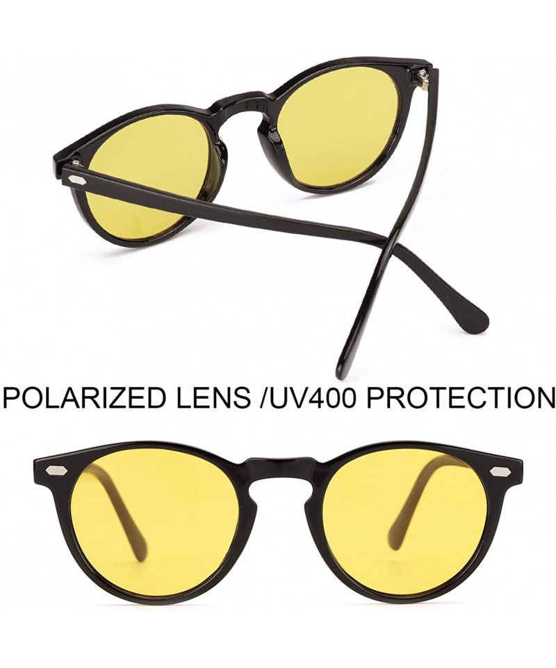 Mens Night Vision Anti Glare Polarized Driving Glasses Sunglasses UV400 Lens