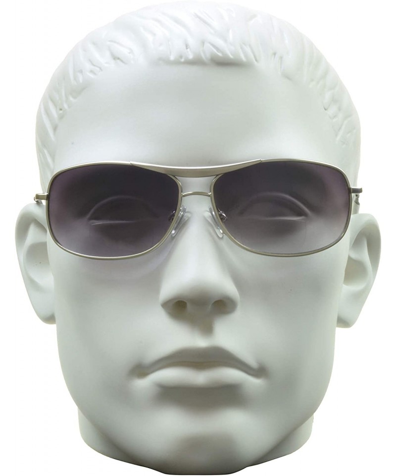 Aviator Polarized Bifocal Sunglasses Readers for Men Women. Fit Medium to  Large Head Sizes. - Smoke - CK12GU8XA8Z