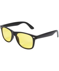 Square Anti Glare Yellow Lens anti blue light glassesWomen Men Glasses computer square Glasses - Mat.black - CV18SHOYDHG $9.43