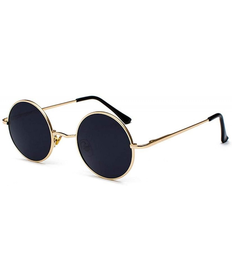 Round retro polarized sales sunglasses