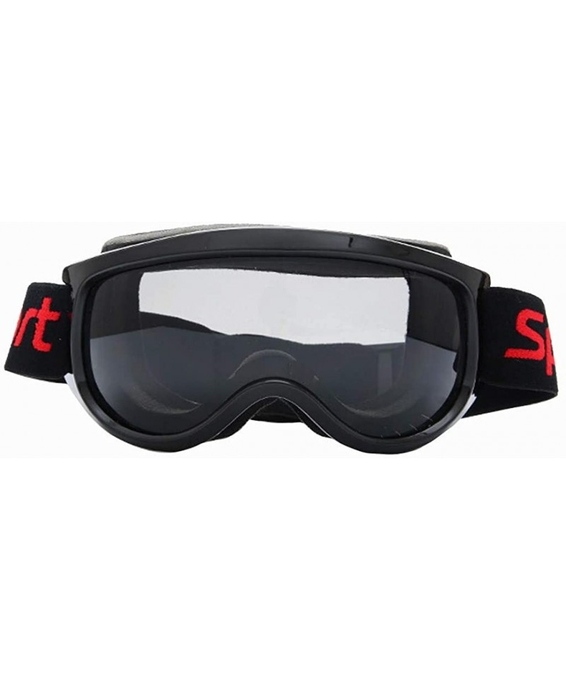 Goggle Ski Goggles - Snow Goggles Over Glasses Ski/Snowboard Goggles for Men - Women & Youth - Gray - CZ18Z0SM4SL $9.68