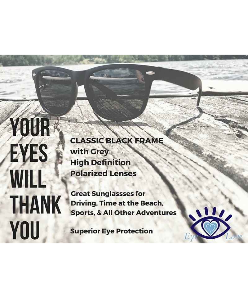 Polarized Sunglasses for Men and Women - Glare-Free - 100 Percent Uv  Blocking - C61297M3IQL