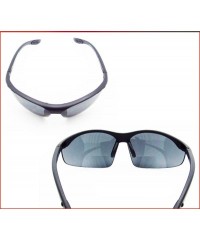 Rimless Motorcycle Bifocal Readers 3.00 ANSI Z87.1 Safety Lens. Hard Case & Sunglass String - C3117KW5LGL $17.84