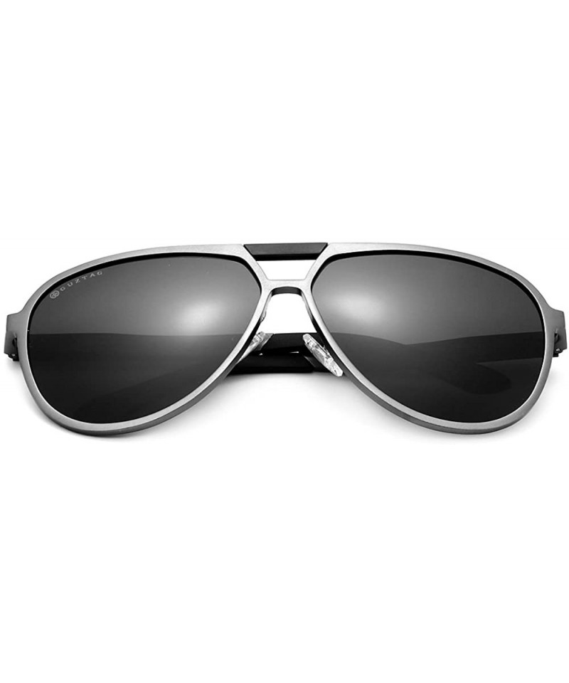 GUZTAG Polarized Aviator Sunglasses For Men Women Aluminum Frame UV400 Lens  G9820