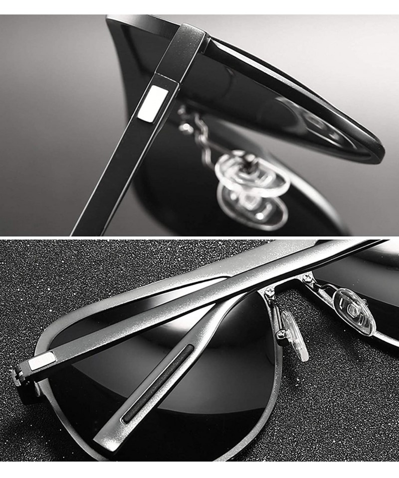 GUZTAG Polarized Aviator Sunglasses For Men Women Aluminum Frame UV400 Lens  G9820