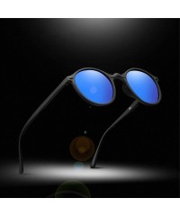 Goggle Night Vision Polarized Sunglasses Men Women Small Round Goggles Sun Glasses Driver Driving UV400 Eyewear - Yellow - CO...