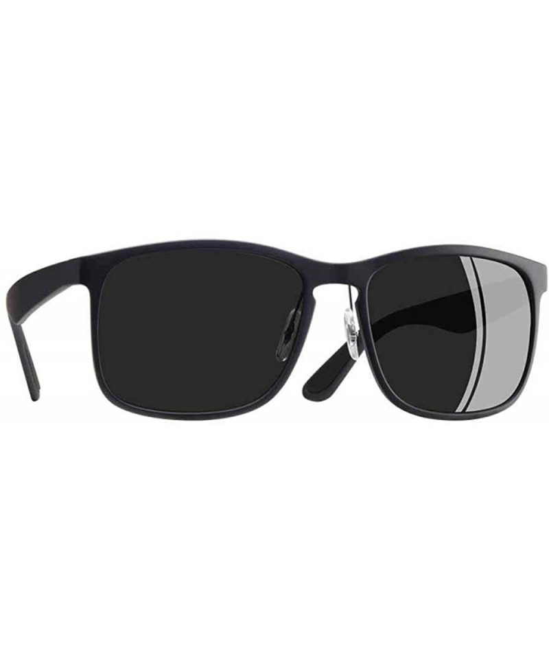 Oversized Polarized Sunglasses Men Driving Sunglasses Coating C1Black - C1black - CA18YZWXY89 $14.39