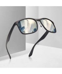 Oversized Polarized Sunglasses Men Driving Sunglasses Coating C1Black - C1black - CA18YZWXY89 $14.39