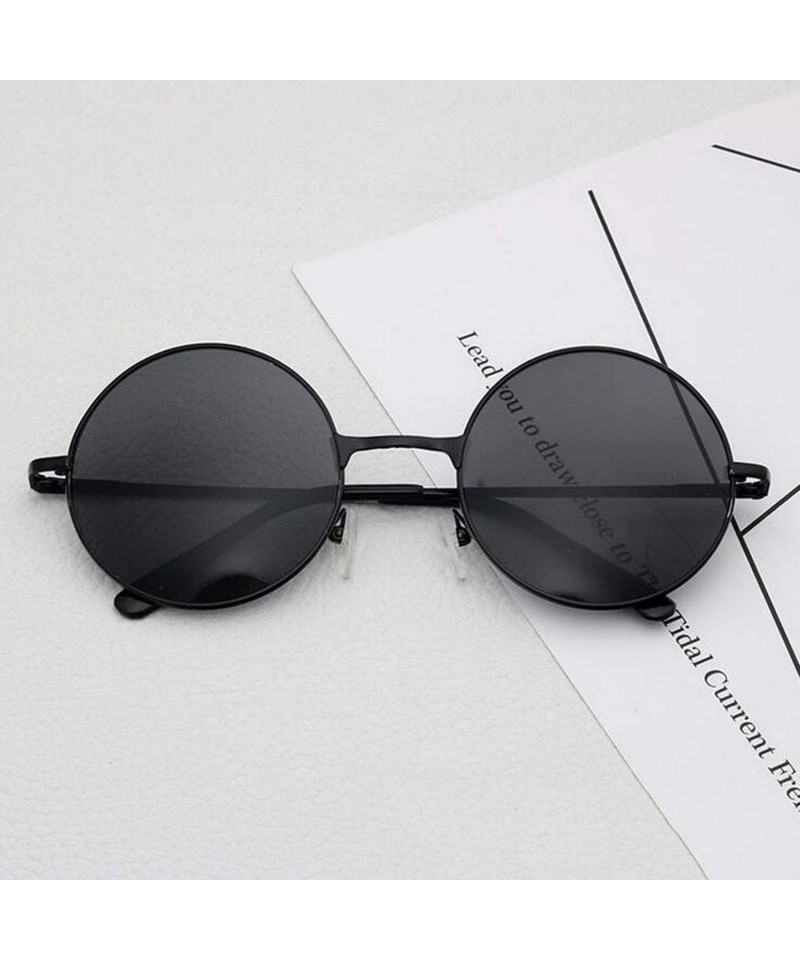 Bowknot Metal Sun Glasses - Black Polygon Sunglasses Children