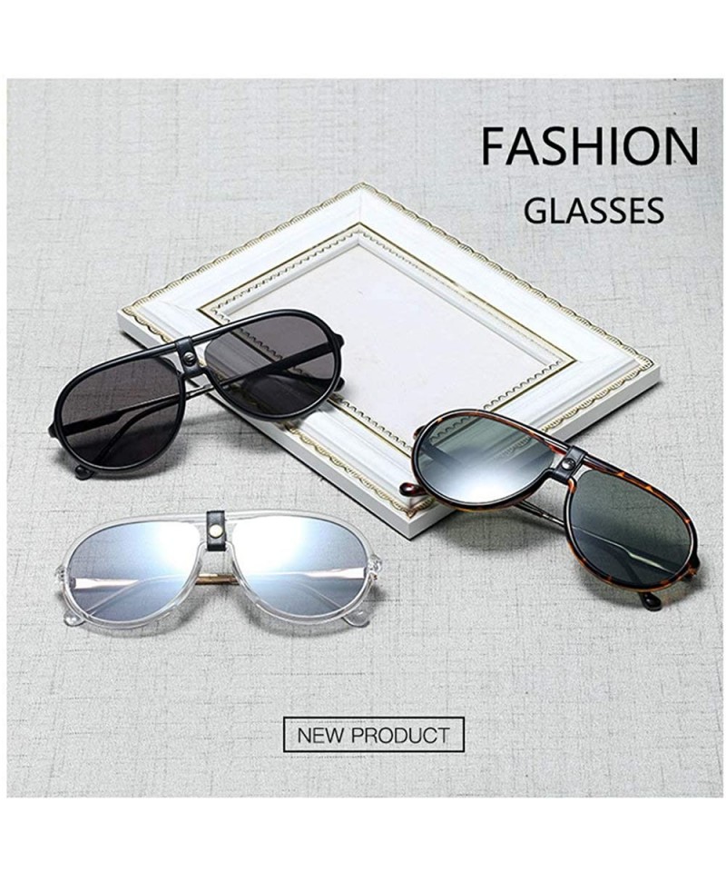 Fashion Personality double beam metal leg sunglasses Brand