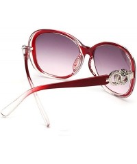Goggle Fashion UV Protection Glasses Travel Goggles Outdoor Sunglasses Sunglasses - Red - C6199GNW33C $17.55