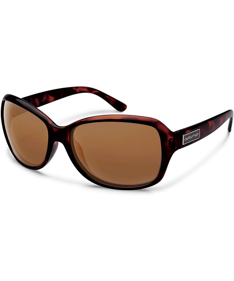 Square Polarized Optics Women's Mosaic - Tortoise / Polarized Brown - CQ12NTZCUDK $45.27