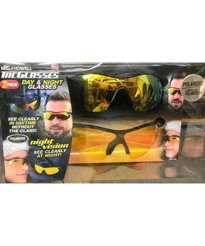 TAC GLASSES Sports Polarized Sunglasses for Men/Women 2 Pack - CX193MYO6ZX