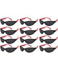 Sport Sunglasses Favors certified Lead Content - Adult Red - CR12MWYVO80 $11.29