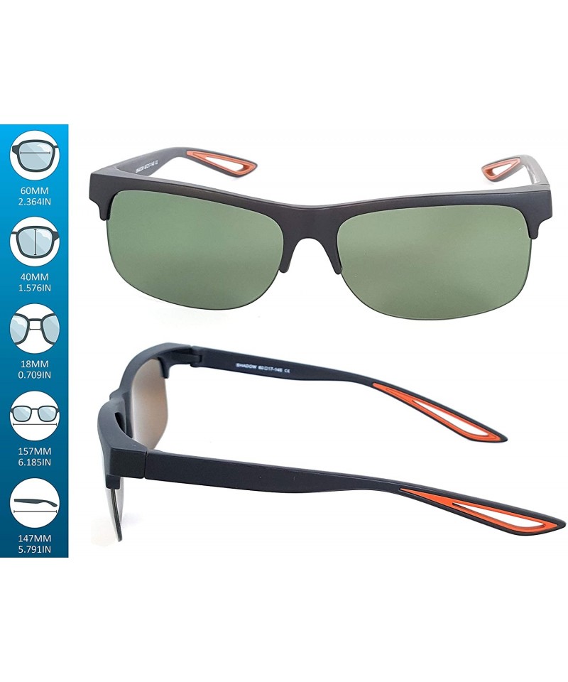 Fit Over Polarized Sunglasses Driving Clip On Sunglasses To Wear Over Prescription Glasses 