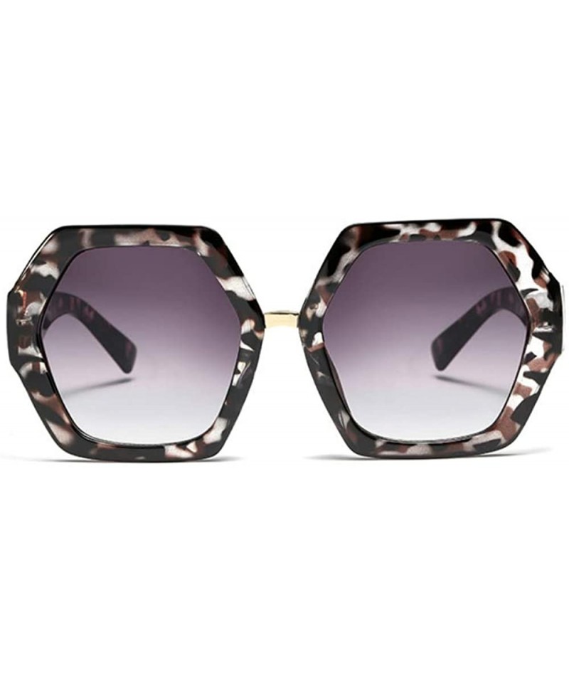 V - Hexagon Oversized Titanium Aviator Frame in Gold/gradient Green |  Valentino US