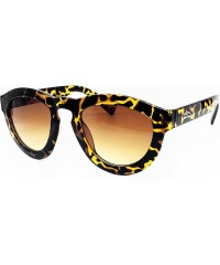 Oversized 6639 Premium Spike Steampunk BIKE MOTORCYCLE Retro Vintage harley gotica Style Sunglasses - Leopard Brown - CR18DR6...