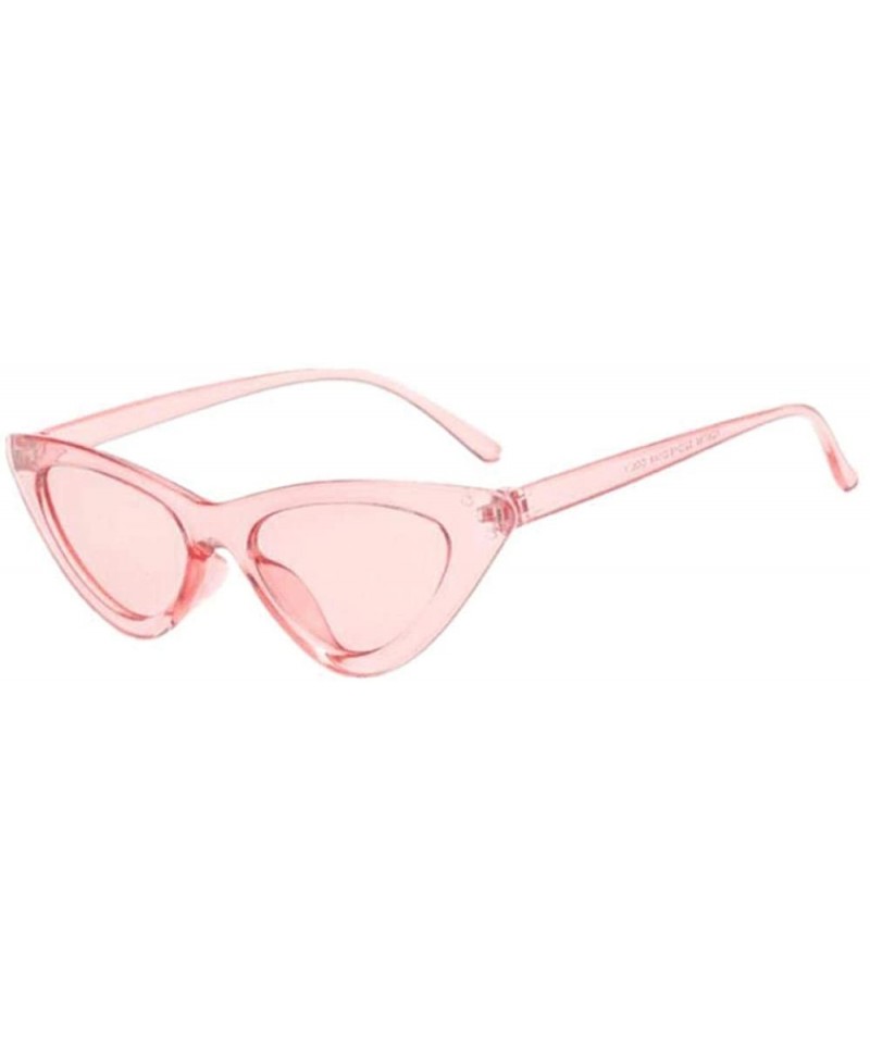 2019 New Cute Sexy Retro Cat Eye Sunglasses Women Black White Triangle ...