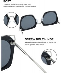 Cat Eye Classic Vintage Cateye Polarized Sunglasses For Women 100% UV Protection W001 - A-black Frame Grey Lens - CQ18027UOXN...