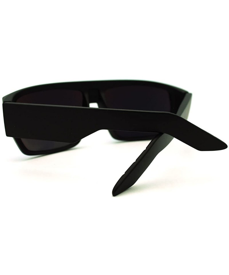 Futuristic Rectangular Oversized Warp Sports Sunglasses - Black Teal ...