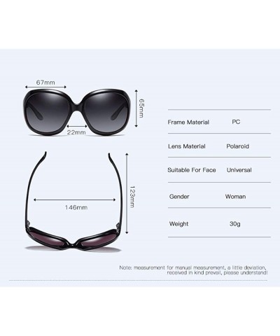 Aviator Polarized Sunglasses with large frames and wide sets of polarized driving Sunglasses - G - C118QQG7A3I $35.39