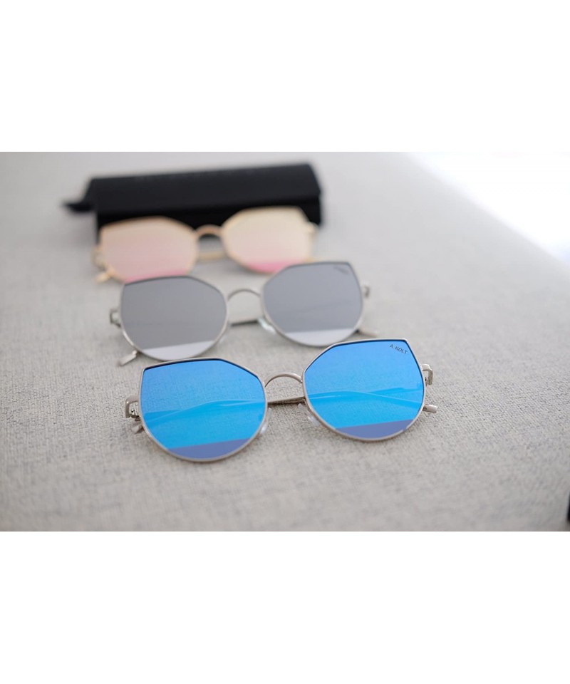 The Alina Cat Eye Sunglasses - Silver - CH186ASZY0Q