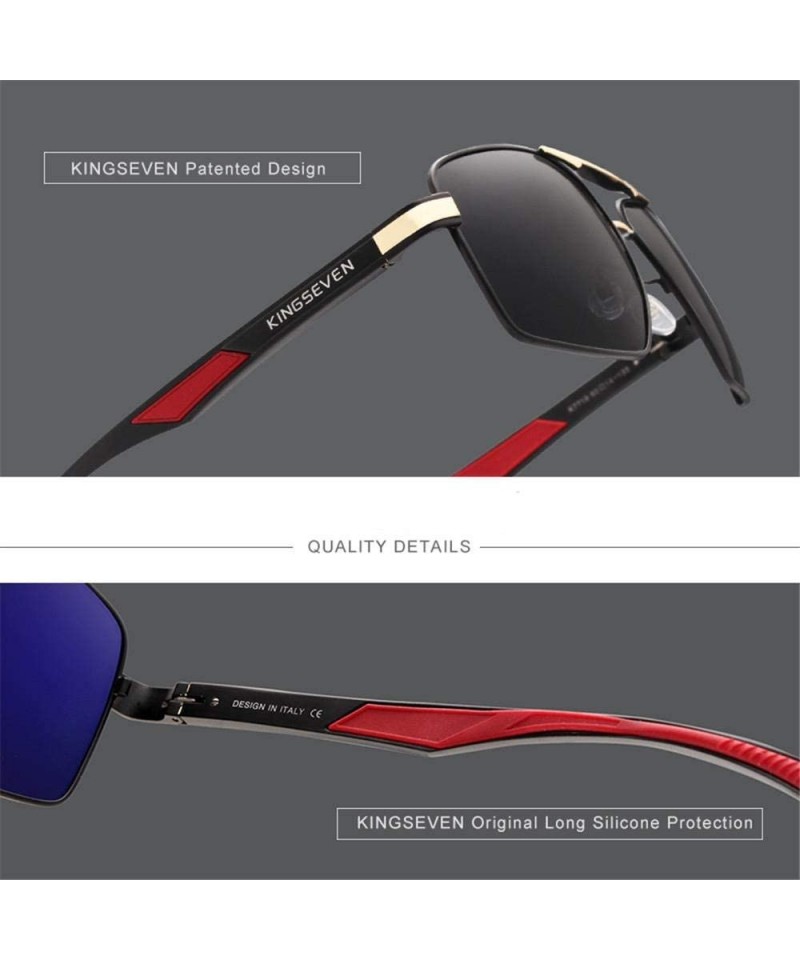 Man aluminum polarized sunglasses lens brand coating spectacle design ...
