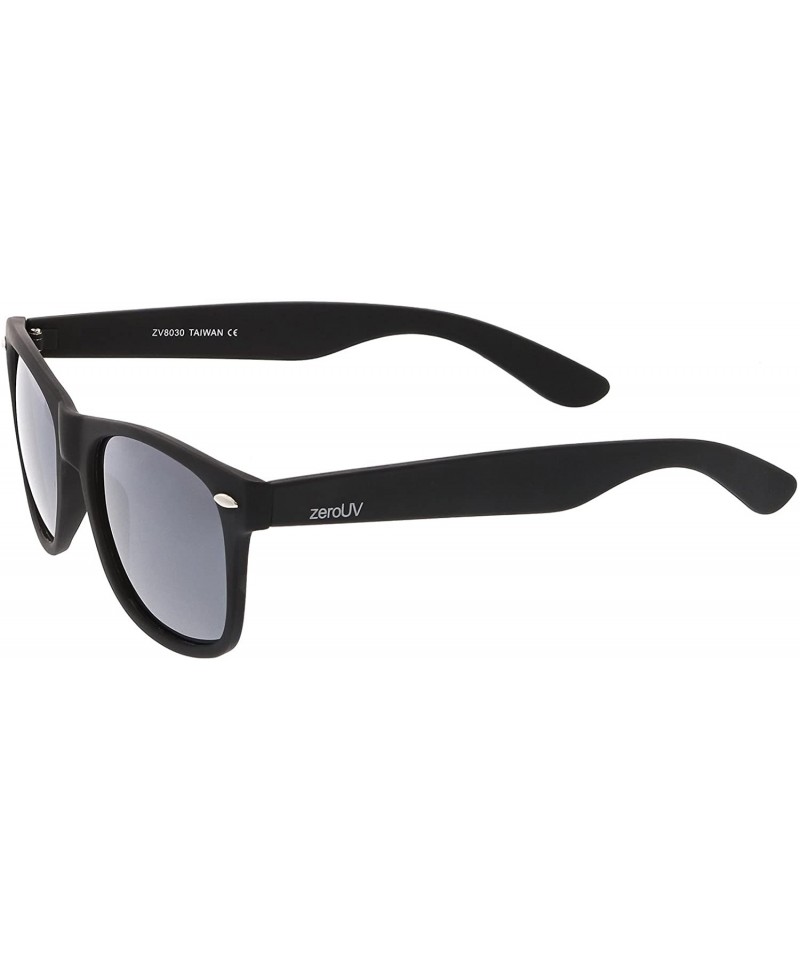 zeroUV Large Square Horn Rimmed Sunglasses