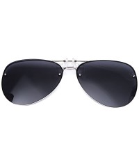 Oval Polarization Sunglasses Anti Glare Protection Suitable - Black - CE18E9L7DMQ $8.54