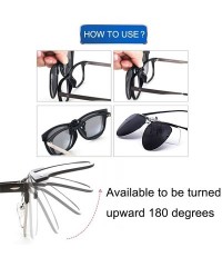 Oval Polarization Sunglasses Anti Glare Protection Suitable - Black - CE18E9L7DMQ $8.54