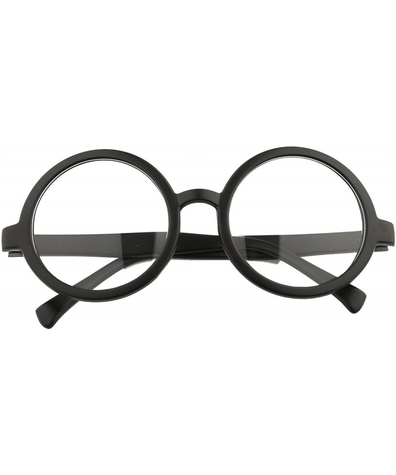 Vintage Round Glasses Frame Inspired Eyeglasses Circle Clear Lens ...