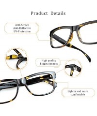 Oval Blocking Glasses Eyestrain Computer - CC18M0W5LG9 $20.20